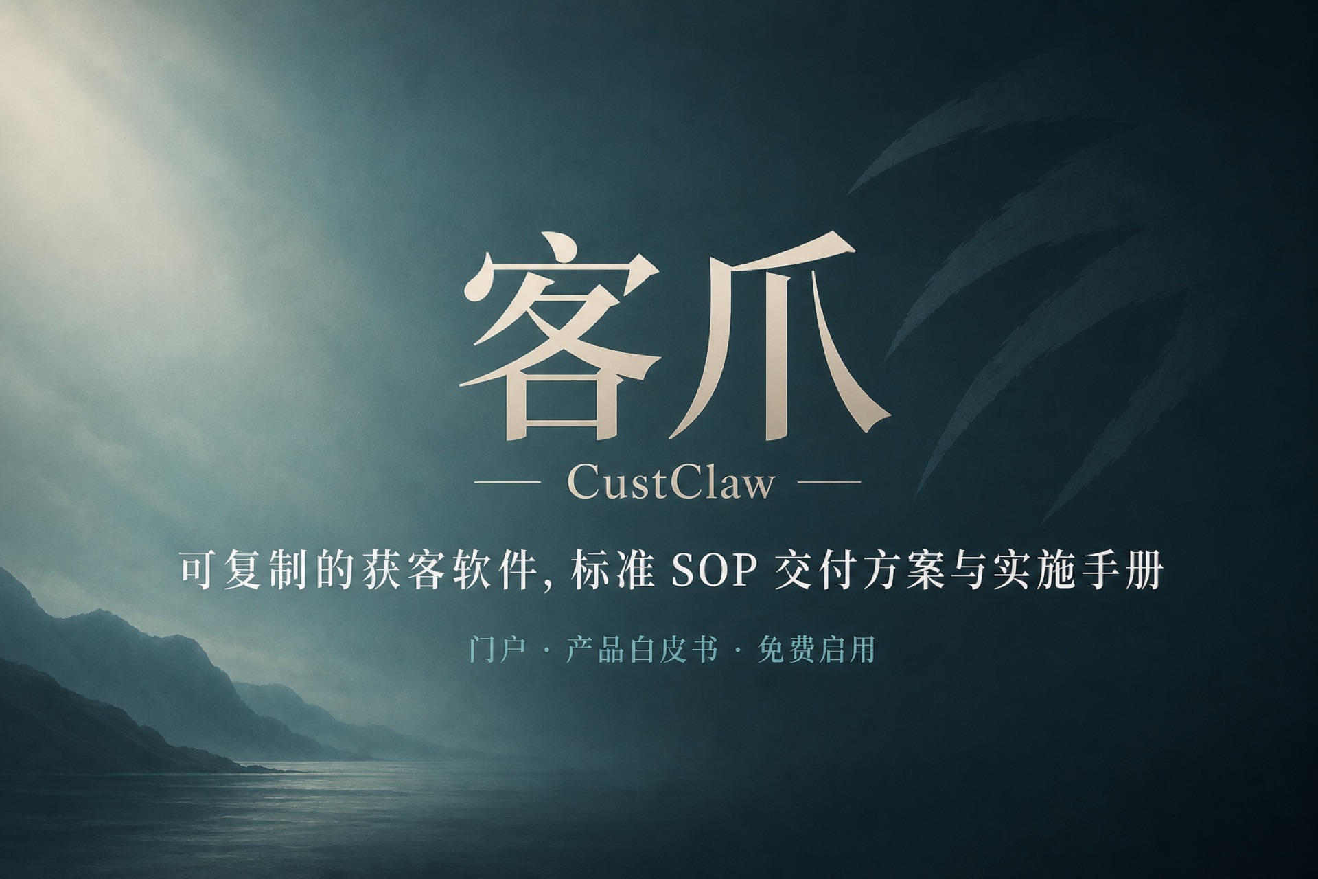 结语：可复制获客软件与标准 SOP 交付